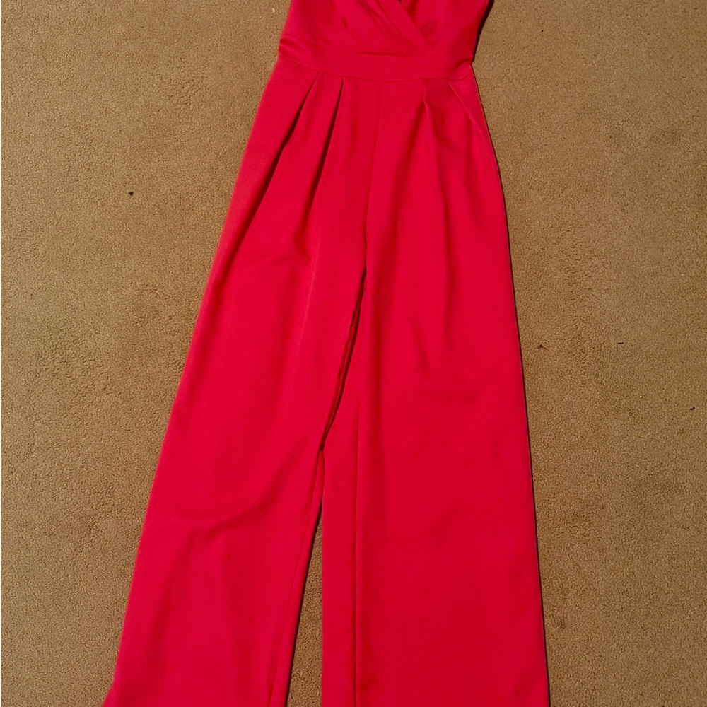 Elegant Pink Women's Jumpsuit